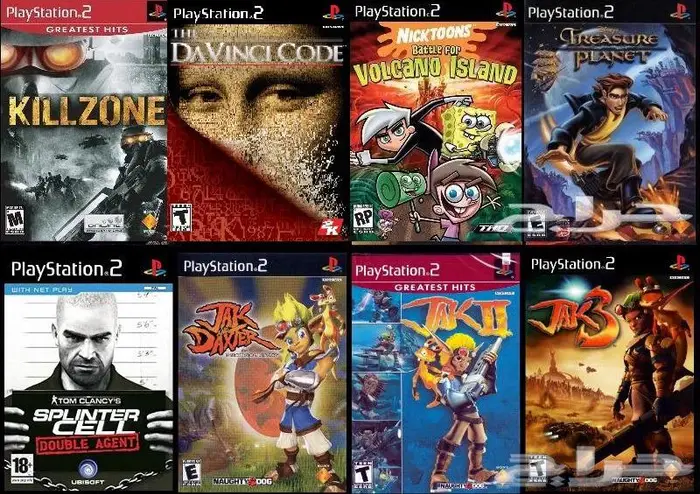 العاب سوني 2 PS2 منسوخة كوبي اشرطة 97