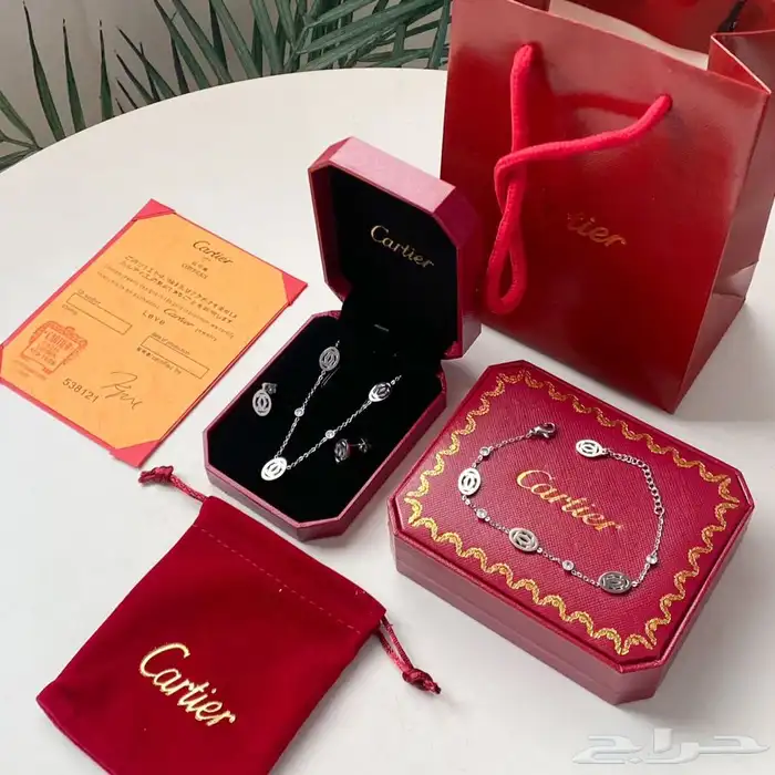 طقم اكسوارات ماركة كارتير 2