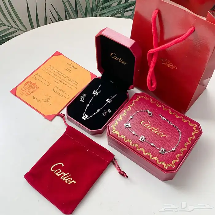 طقم اكسوارات ماركة كارتير 3