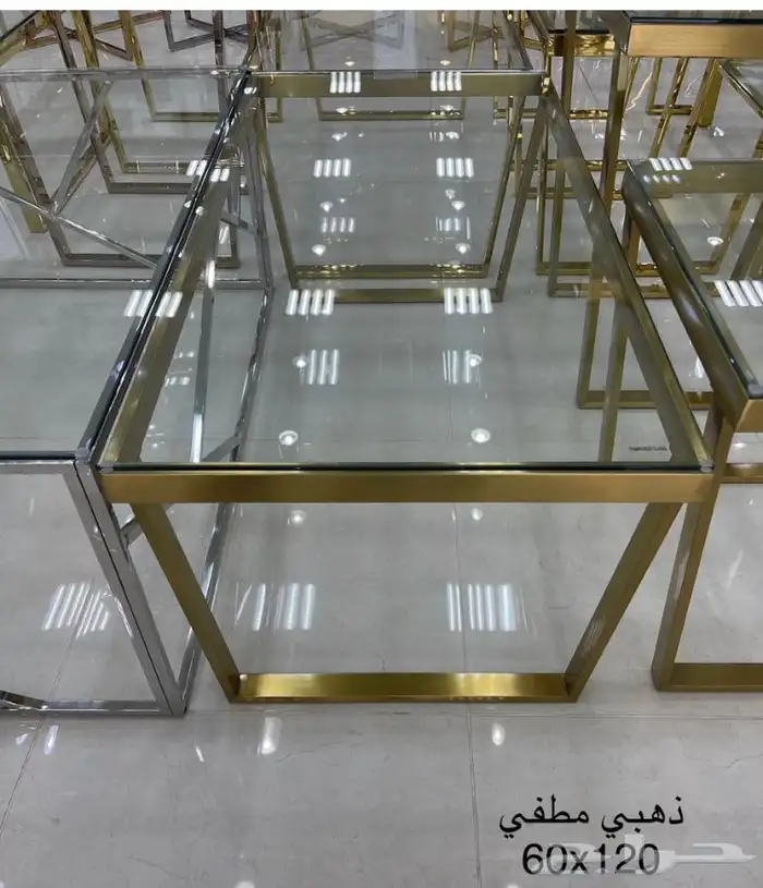 طاولات استيل تطقيم درجه اولى استيل 14