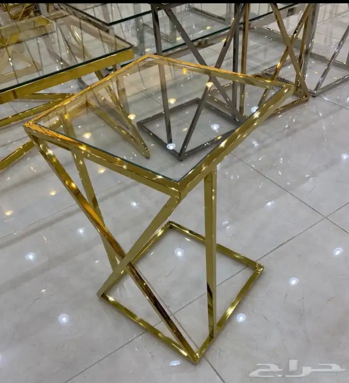 طاولات استيل تطقيم درجه اولى استيل 6