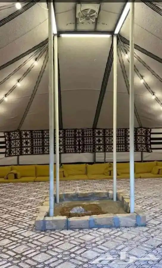 خيام ملكية بيت شعر بالدقة والتفصيل 9