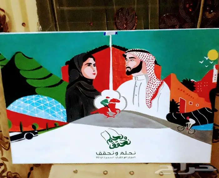 خطاط ورسام عمل مجسمات 7