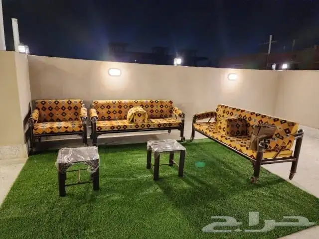 كراسي حديد كراسي الكويتية في  كفرات وبدون كفرات 8
