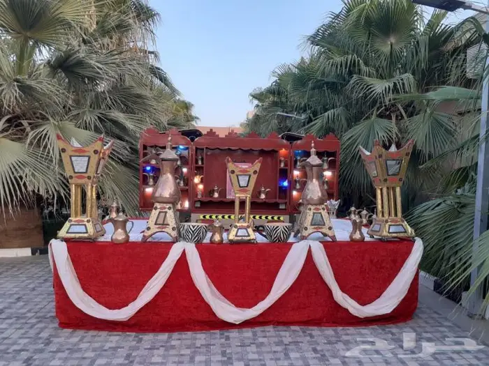 تجهيز حفلات بوفيهات عربات قهوه طباخ خيام فرشات ابراج اناره 9