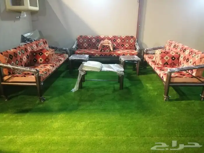 كراسي حديد كراسي الكويتية في  كفرات وبدون كفرات 4