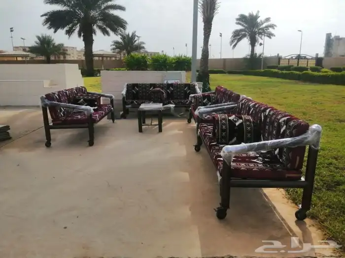 كراسي حديد كراسي الكويتية في  كفرات وبدون كفرات 5