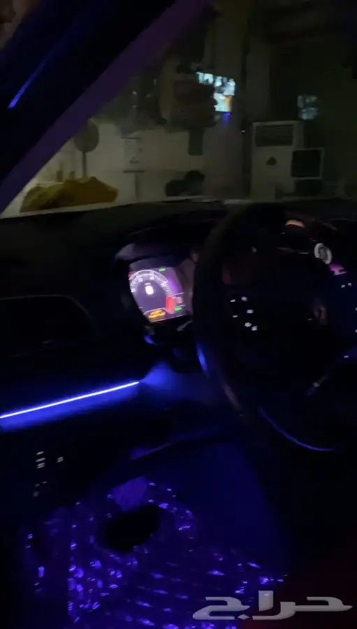 تركيب ليد داخلي على سيارة رينو 2018 1
