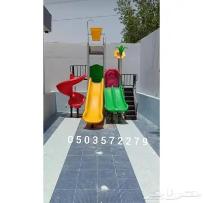 العاب مائيه زحاليق مسبح دلو 4