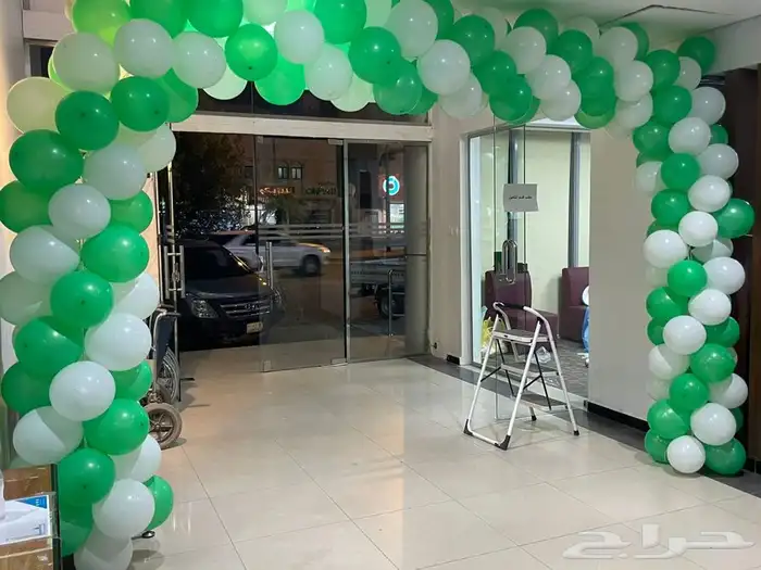 تنسيق لليوم الوطني اضاءات اقواس 0