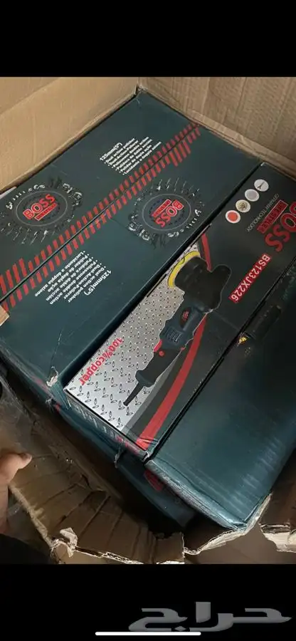 مكينة تلميع BOSS دوال اكشن تلميع بيضاوي 1