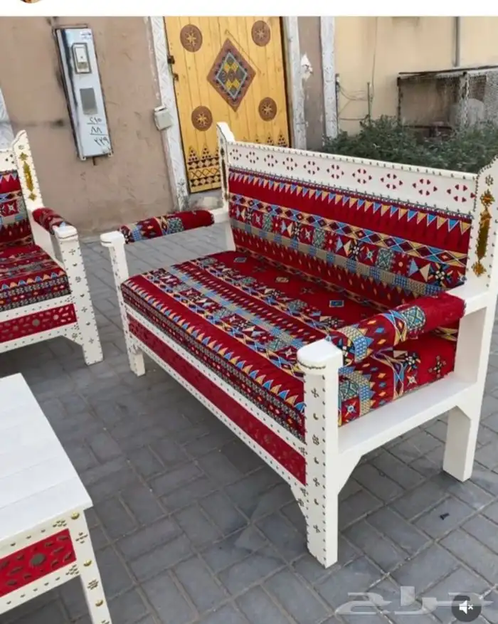 كراسي خشب جلسات خارجية وحدائق ومنازل وأسطح 3