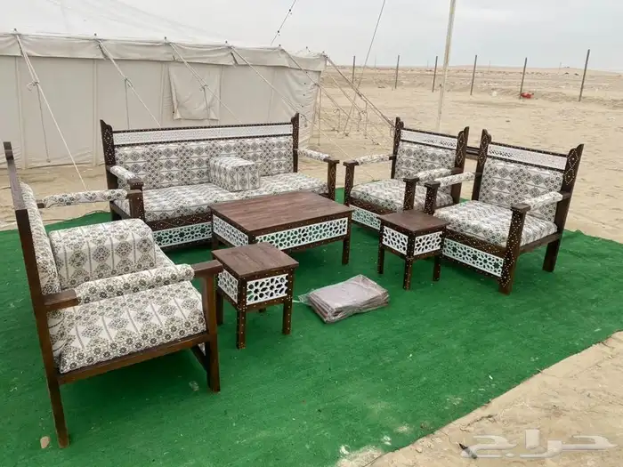 كراسي خشب جلسات خارجية وحدائق ومنازل وأسطح 5