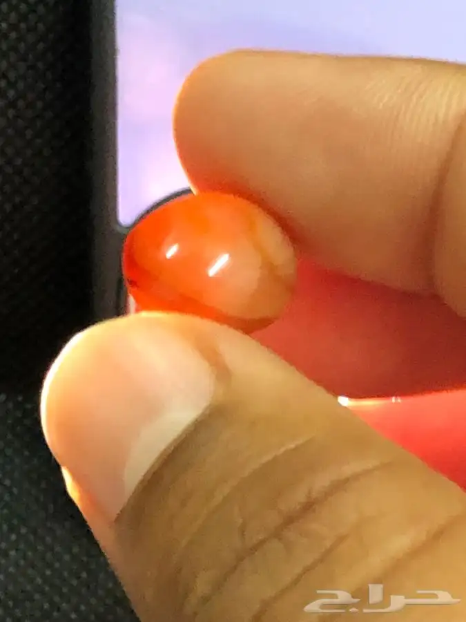 حجر عقيق طبيعي واحجار كريمة متنوعة نادره 8