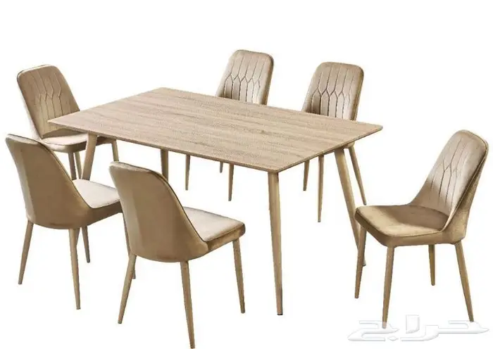 طاولات_طعام مودرن بجميع اشكالها جديدة بالكرتون 3