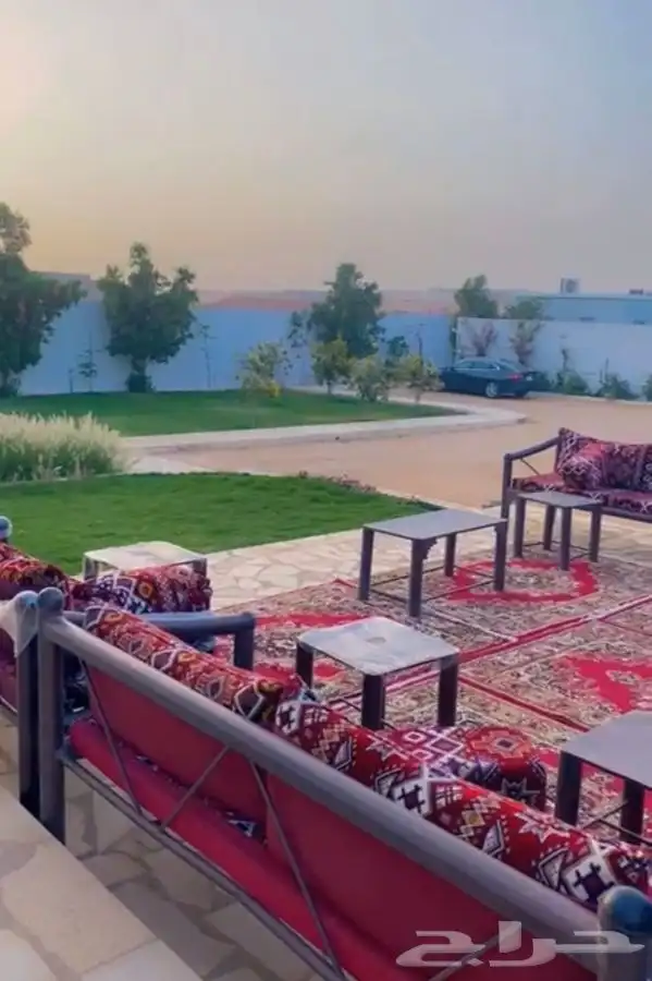 استراحة مشجره للإيجار اليومي في العماريه 1