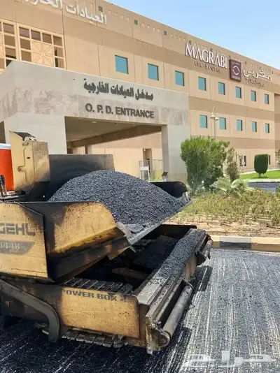 فرادة اسفلت صغيره للايجار 2