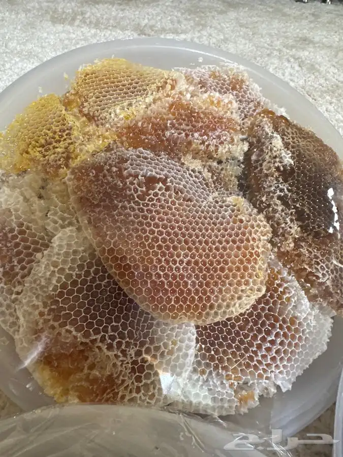 عسل سمر طلح مع سدر شمع وصافي 32