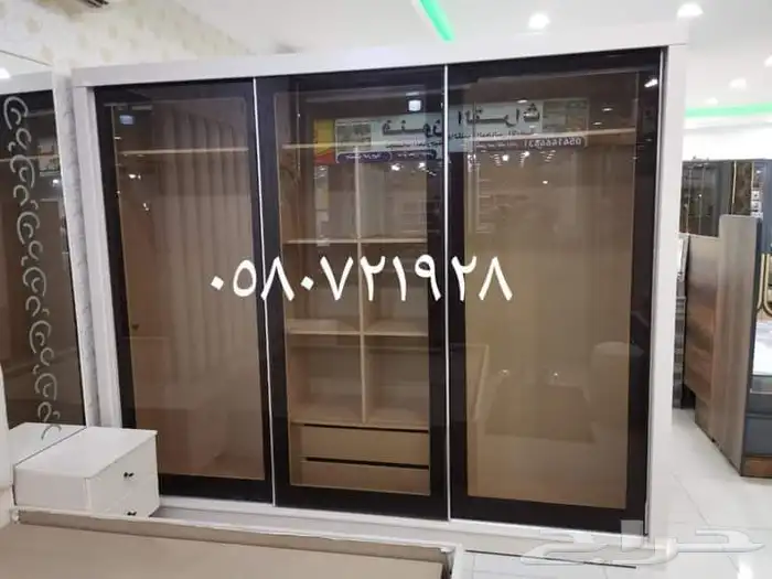 تفصيل غرف نوم وغرف ملابس دولايب سراير كمديرات تسريحات 5