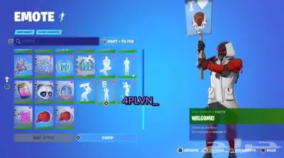 ايجار حساب فورتنايت للايجار 3