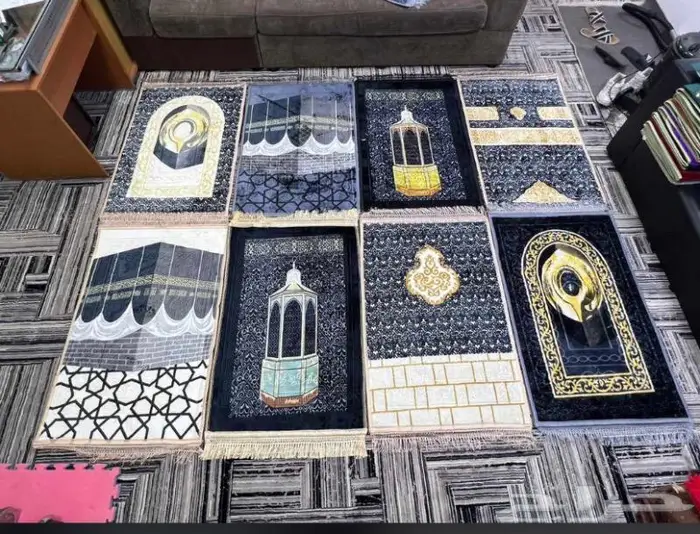 سجادات صلاة مبطن ثلاث طبقات ملمس ناعم 2