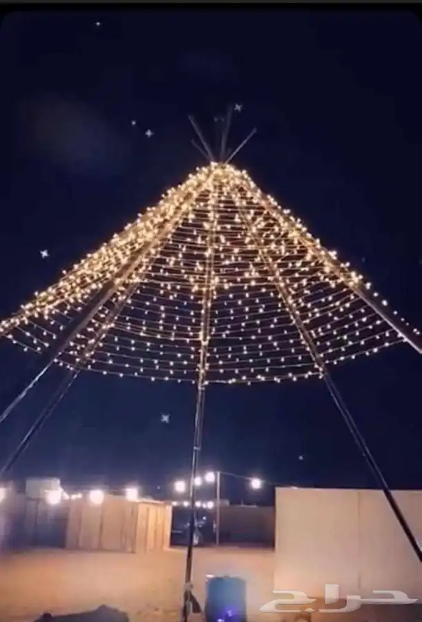 خيام ملكية بهيكل بيت شعر مخيمات 17