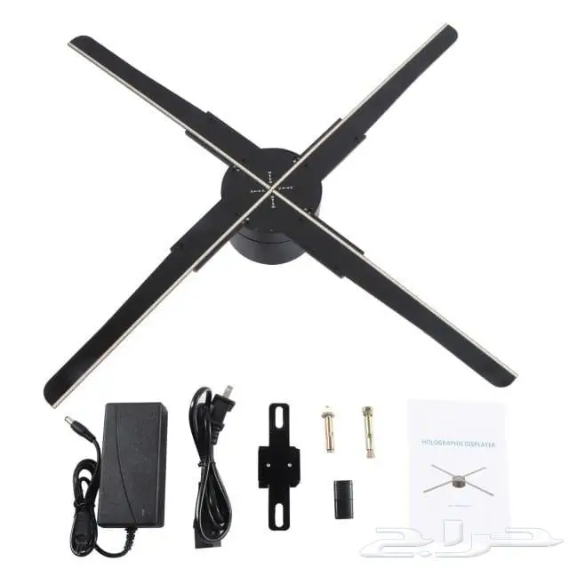 سنتيمتر واي فاي الهولوغرام مصباح ليد مروحة 3