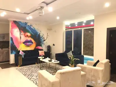 شاليه MW رقم 1 بالدمام بالقرب من حي الفرسان للايجار اليومي 3