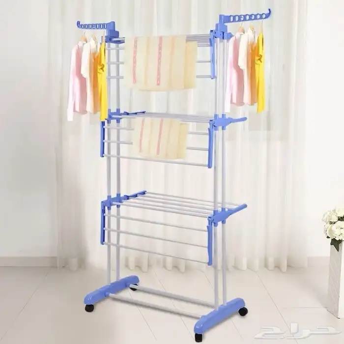 منشر ملابس عامودي كبير 6