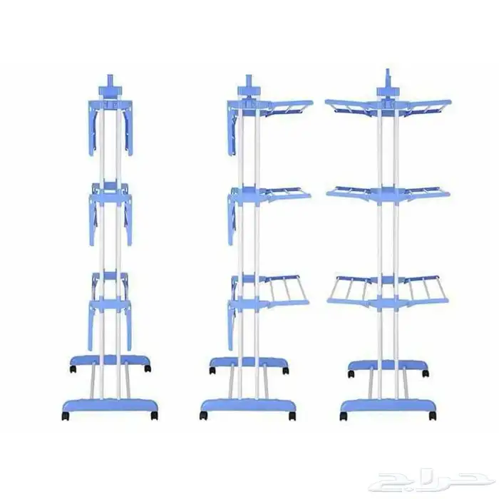 منشر ملابس عامودي كبير 8