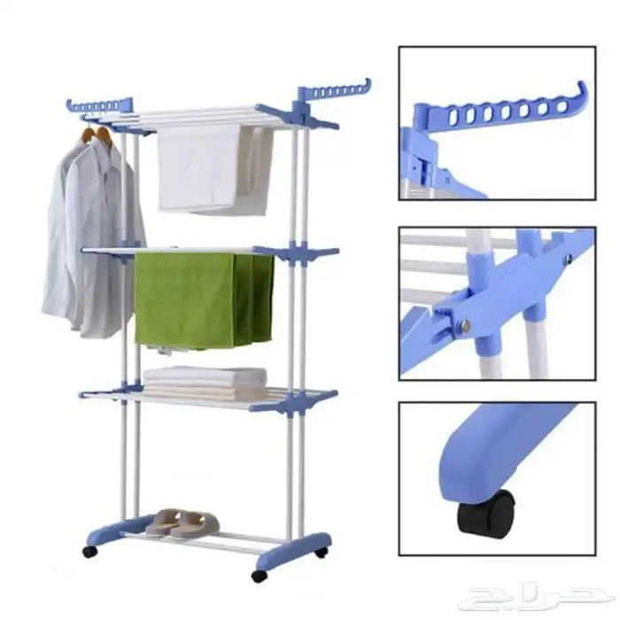 منشر ملابس عامودي كبير 1