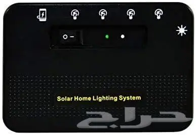 نظام طاقة شمسية منزلي مع اربع لمبات 8 وات 0
