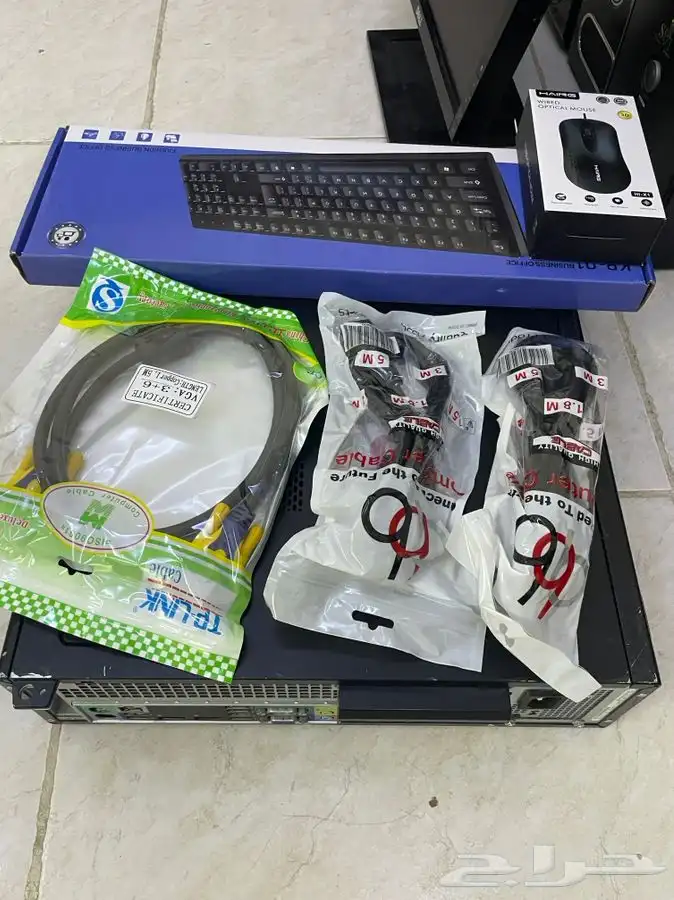كمبيوتر i5 ديل كامل الاغراض 8رام مع ssd السريع جدا واي فاي 7