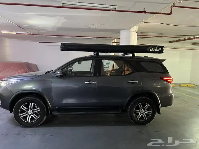 مظلة 270 درجة الجانبية للسيارات مع انارة LED 7