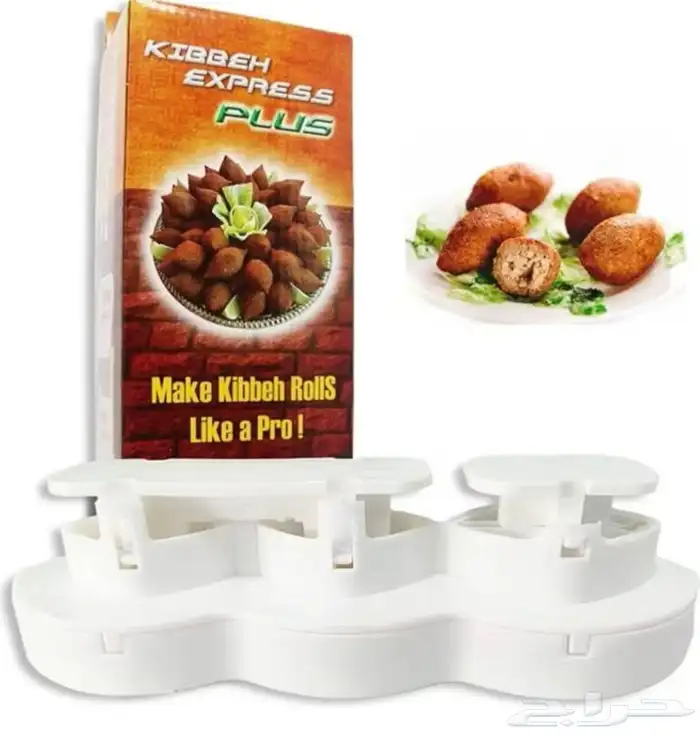 قوالب صنع لفائف الكبة أبيض 7سم 0