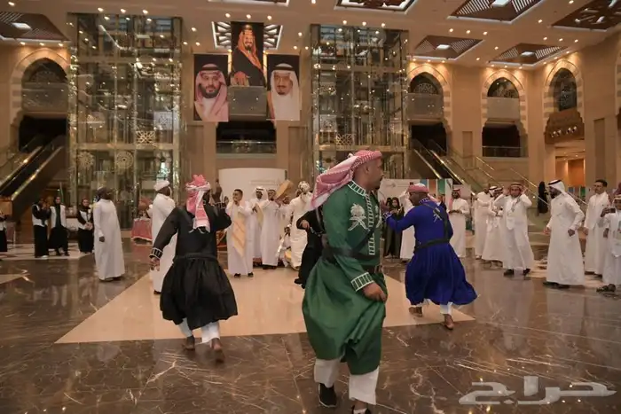 فرقة زوايا المملكة عرضة نجدية مجسات كل انواع الفنون الشعبية 8