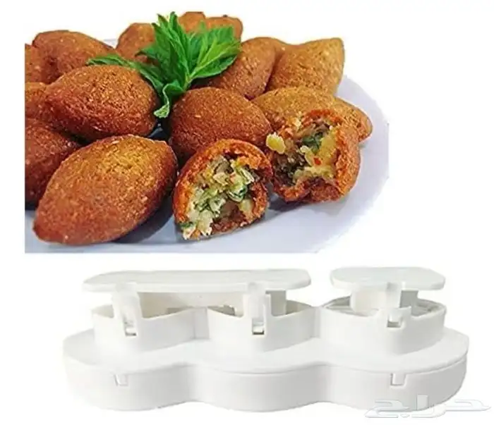 قوالب صنع لفائف الكبة أبيض 7سم 1