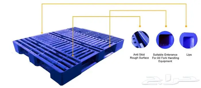 طبالي بلاستيك Plastic Pallets طبيلة بلاستيك جميع المقاسات 0