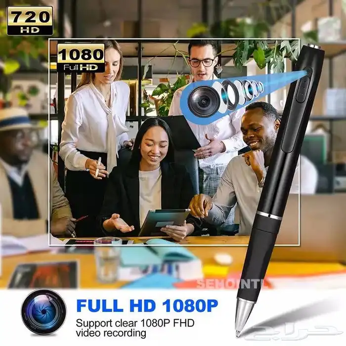 كاميرا دقة HD مع خاصية تسجيل الصوت على شكل قلم 7
