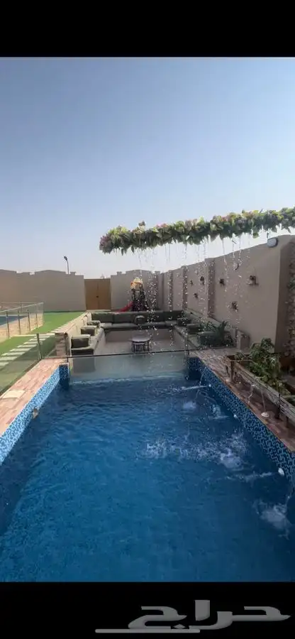 شالية و كوخ ريفي بالحرازات بجدة بمسبحين و بالعاب مائية 2