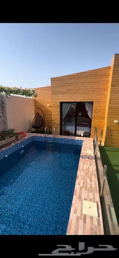 شالية و كوخ ريفي بالحرازات بجدة بمسبحين و بالعاب مائية 4