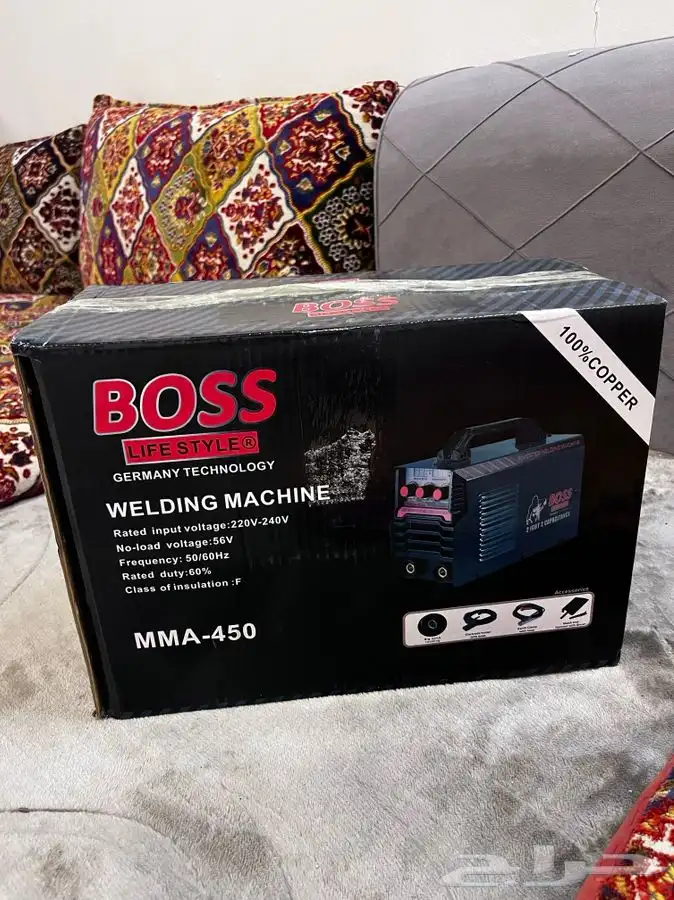 مكينة للحام 450 امبير شركة BOSS 4