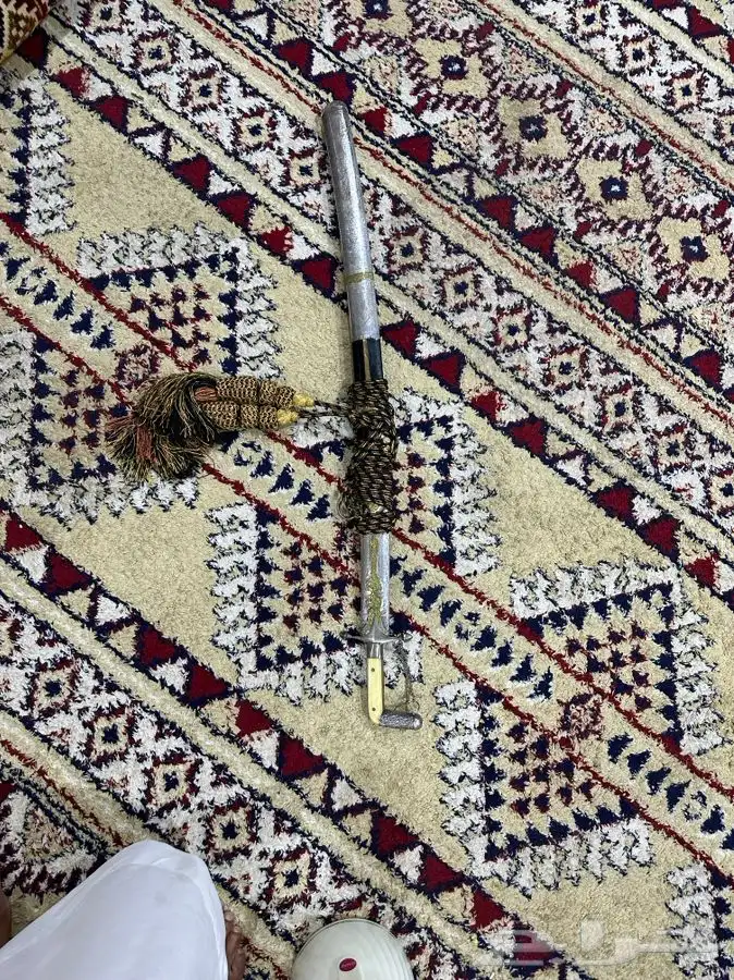 سيف طايفي طوله كامل 86سم وطول السله بدون المقبض 75 سم 3