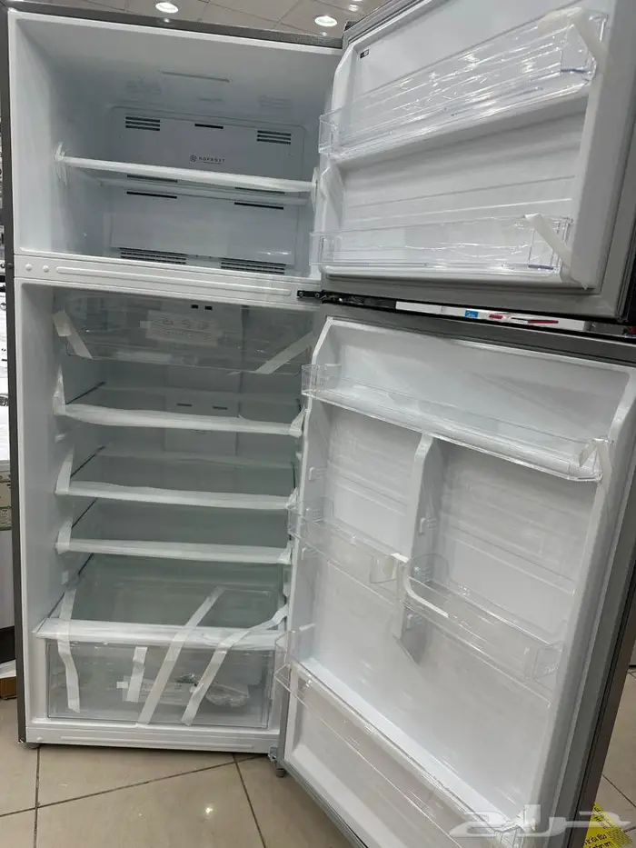 ثلاجة يوجين بابين بخار 18.9 قدم استيل UR2DK535 3