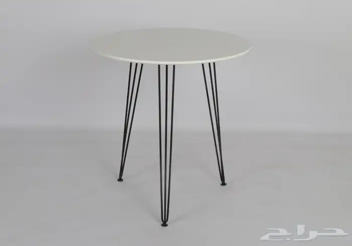 طاولات كوفي شوب طاولات طعام مفرده خشبي ورخام وقزاز 31