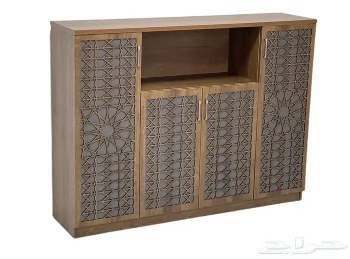 مكاتب راقية فخمة مع دولاب و طاولة جديد بالكرتون 4