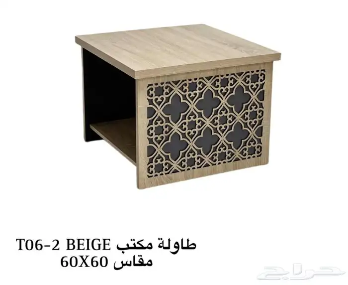 مكاتب راقية فخمة مع دولاب و طاولة جديد بالكرتون 9