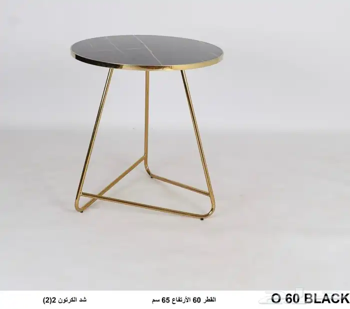 طاولات كوفي شوب طاولات طعام مفرده خشبي ورخام وقزاز 9