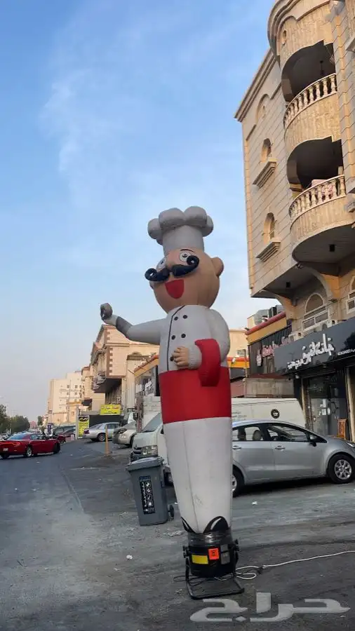 بالونات راقصه هوايات افتتاح محلات 3