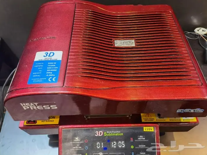 فرن حراري مكبس حراري طباعة حرارية 3D 2